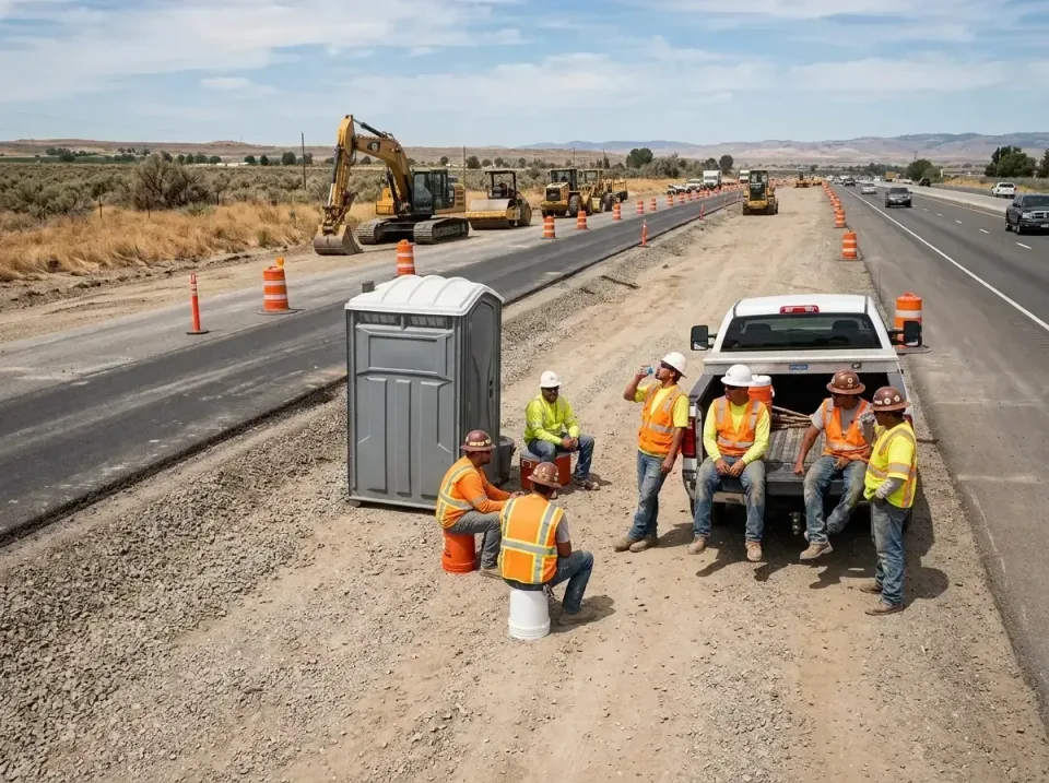 highway-road-construction-crew-007 — frequently asked questions, Porta Potty and Restroom Rentals in Gulfport, MS